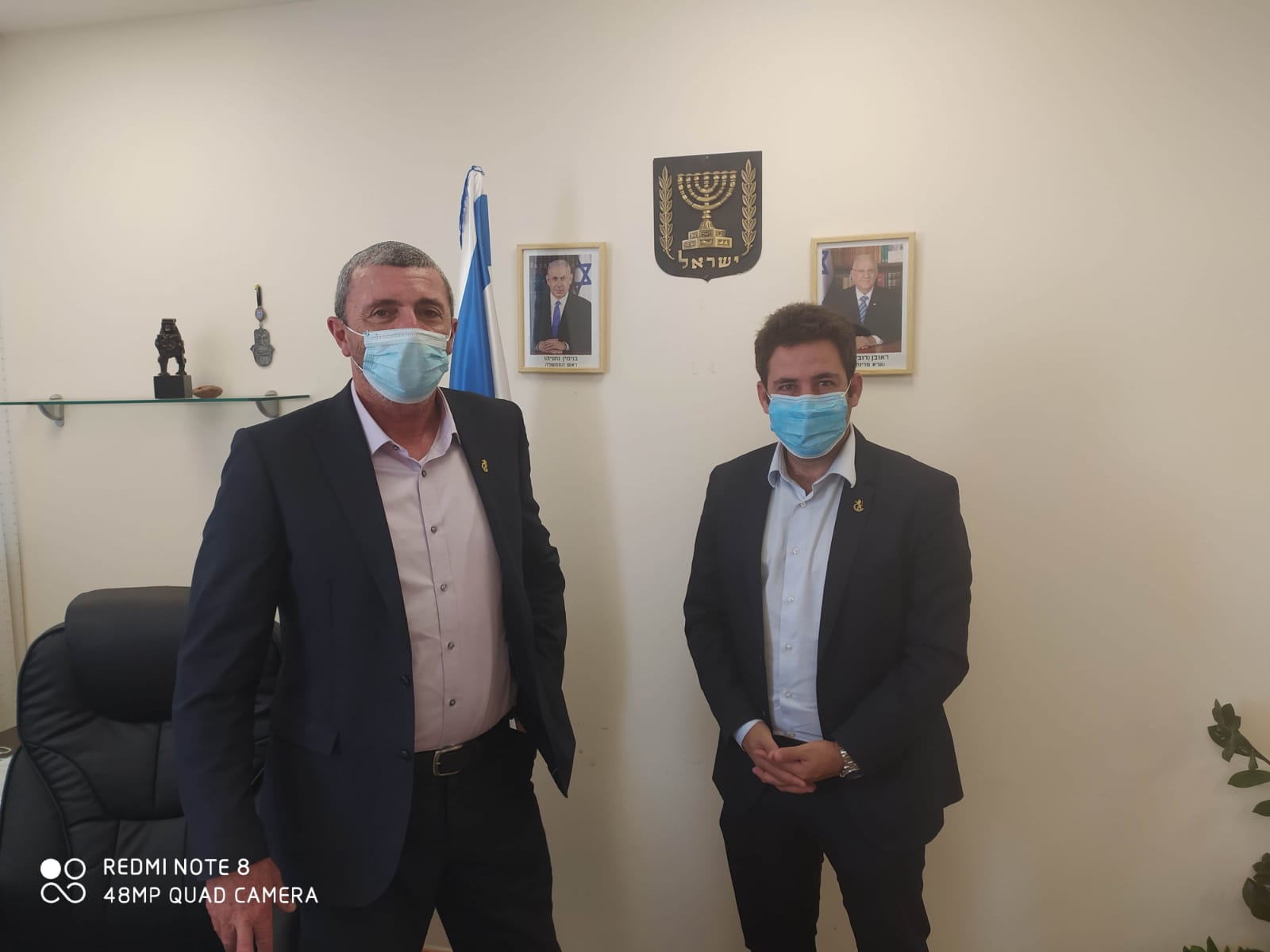 עופר ברקוביץ הציג לרב רפי את תכניתו לפיתוח ירושלים