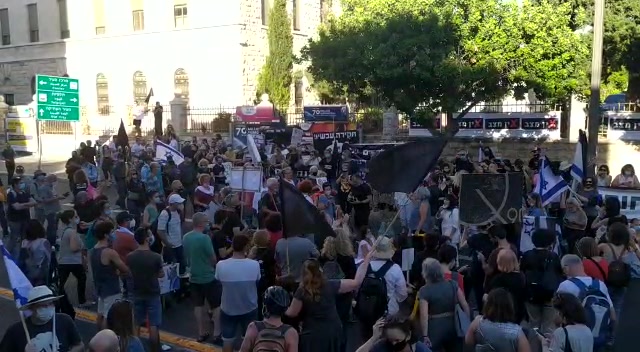 הפגנת השמאל