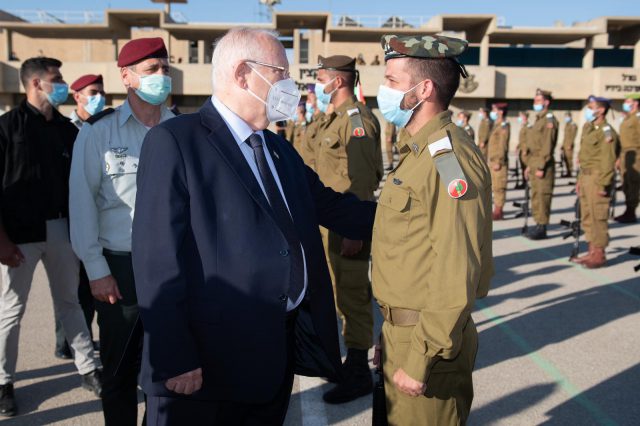 נשיא המדינה בטקס