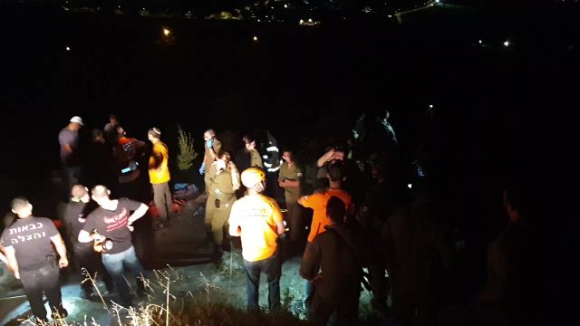 זירת האירוע (קרדיט: דוברות המשטרה)