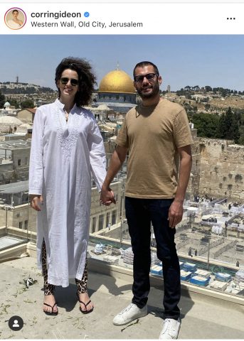 מה לבשה קורין גדעון לביקור בכותל