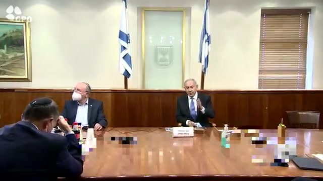 נתניהו דיון קורונה מצומצם