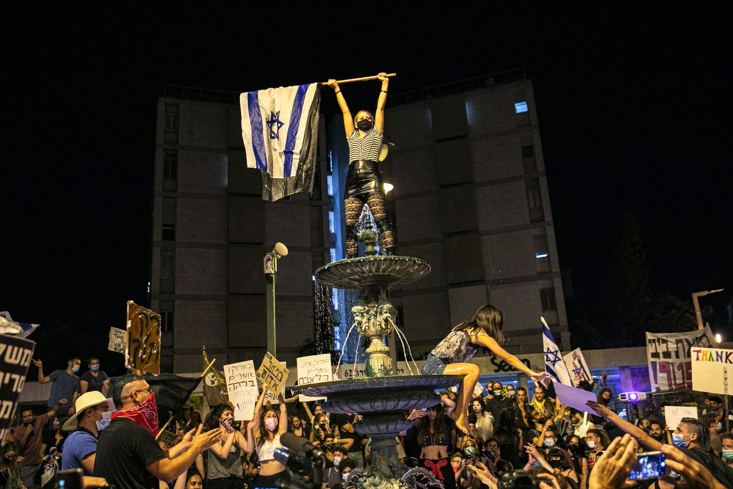 הפגנות השמאל |"המשטרה נקטה עמדה נגד החוק"