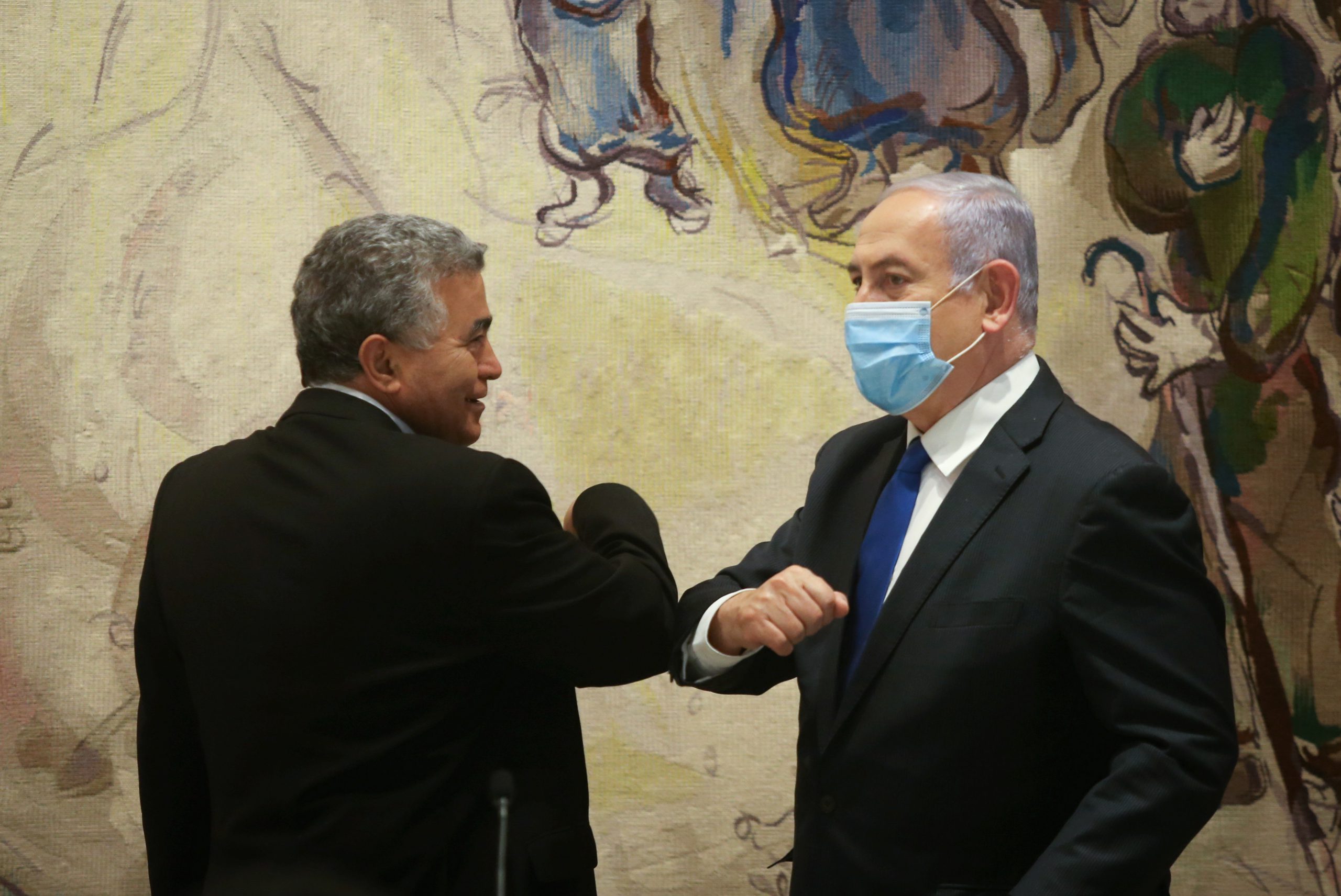 נתניהו ופרץ