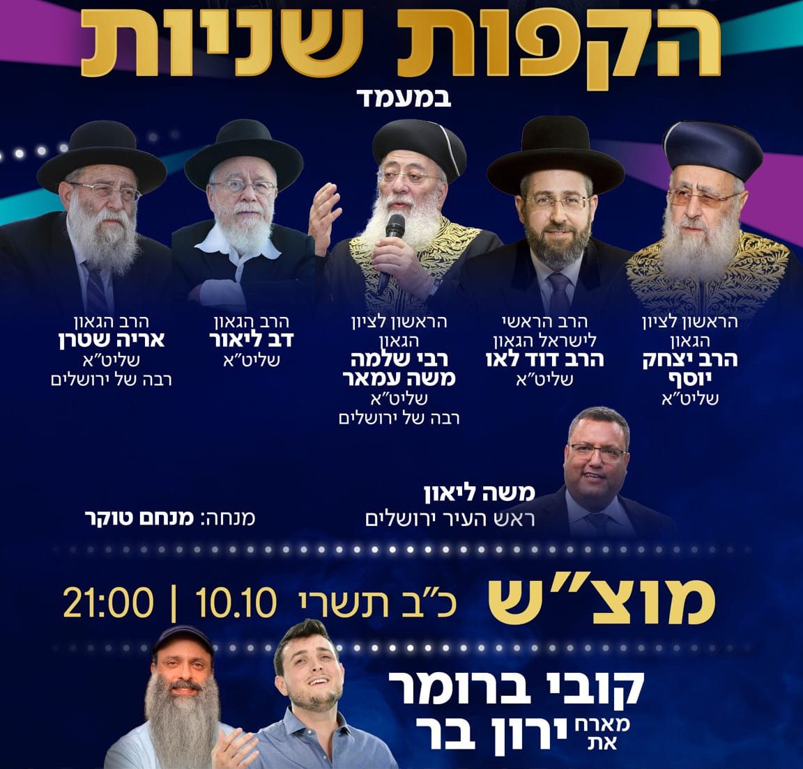 "ושמחתך בביתך": הקפות שניות מבנייני האומה • צפו: