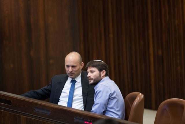 בנט וסמוטריץ' במליאה