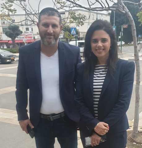 נוי רוזנפלד עם ח"כ איילת שקד