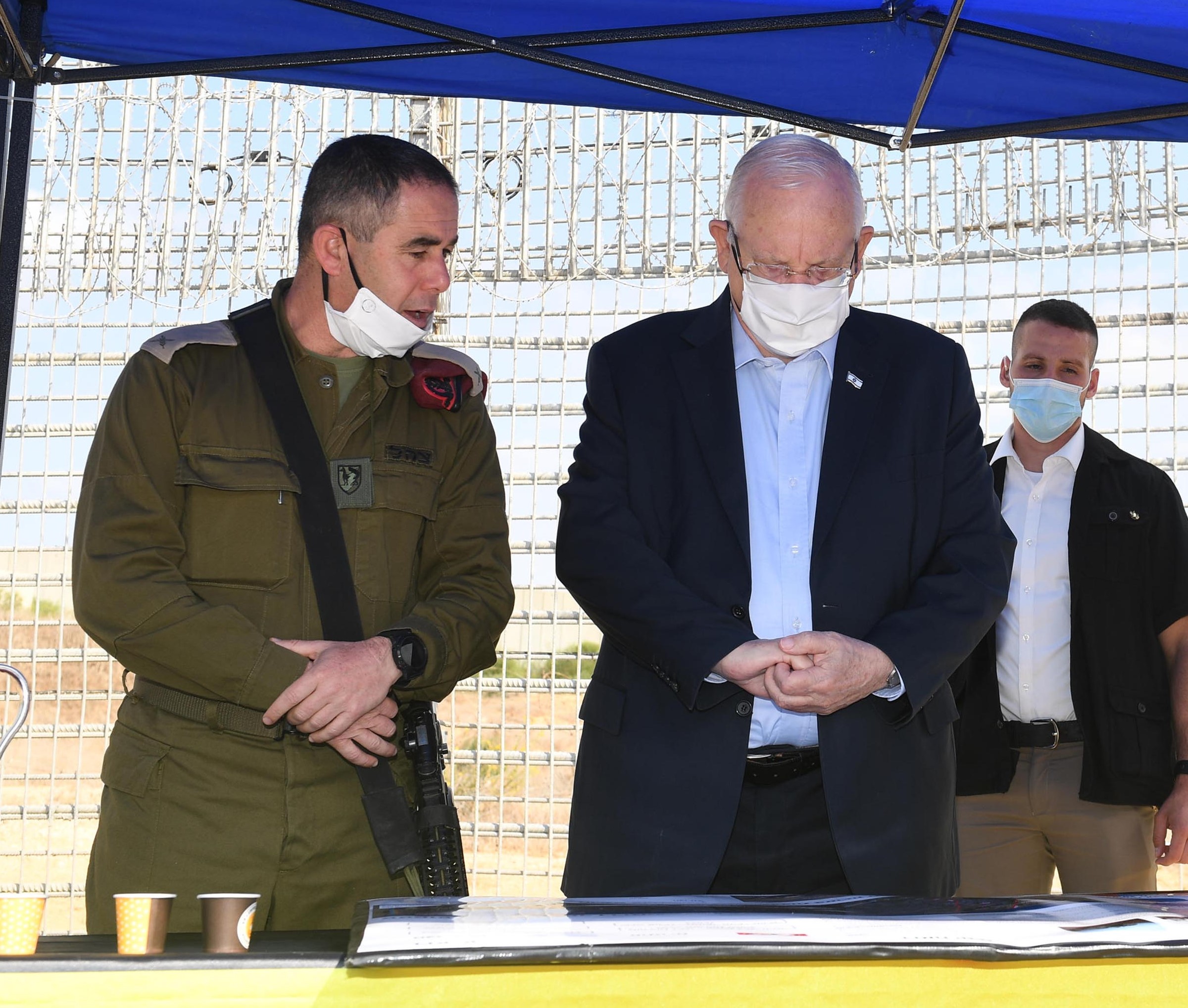 הנשיא: "עוטף עזה הוא עוטף ישראל כולה"