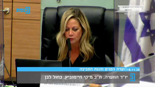 מיקי חיימוביץ בועדת הפנים על מפגיני הליכוד ערוץ כנסת