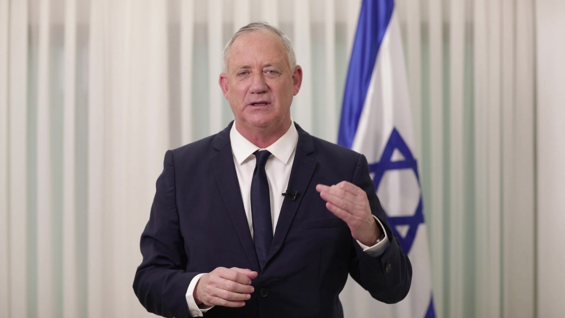 גנץ לנתניהו