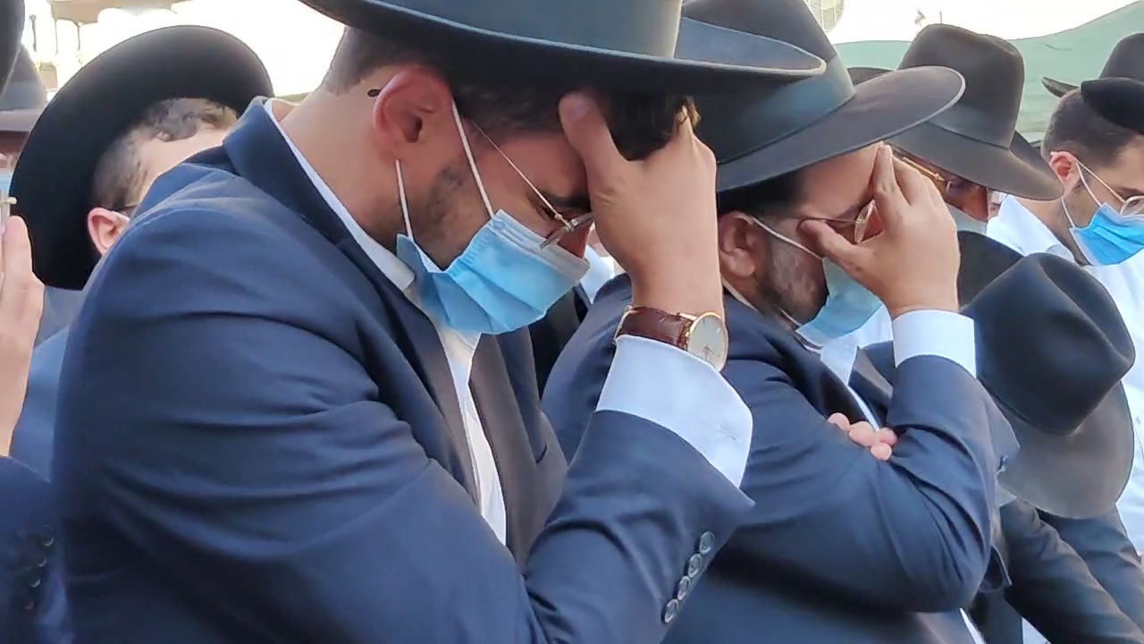 הלווית הרב אהרון חדש חיים גולדברג (1)