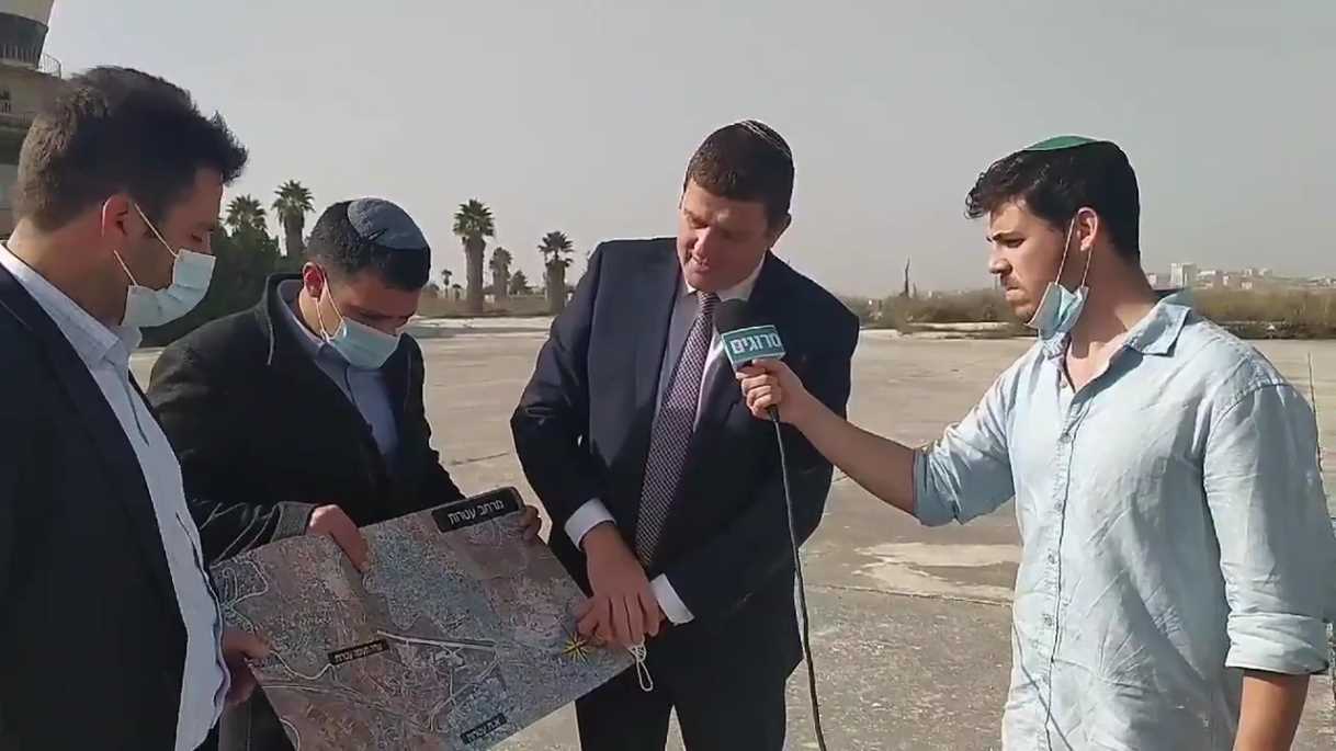 עמית הלוי בעטרות: "פה צריכה להיות שכונה יהודית"
