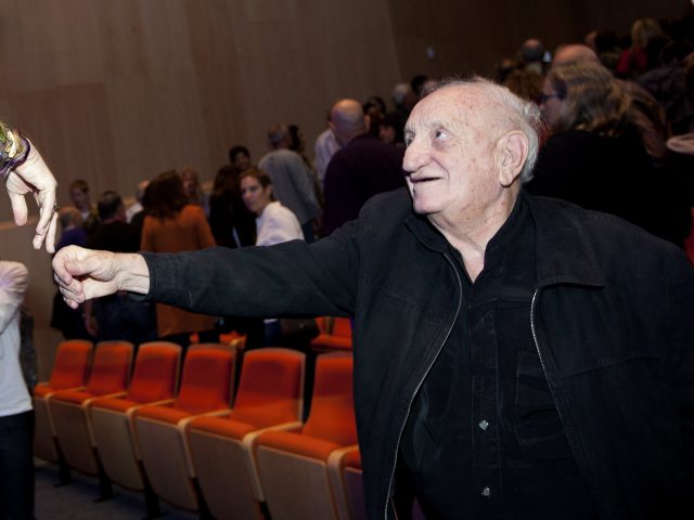 יעקב אגמון בתיאטרון 2012 (משה שי/פלאש90)