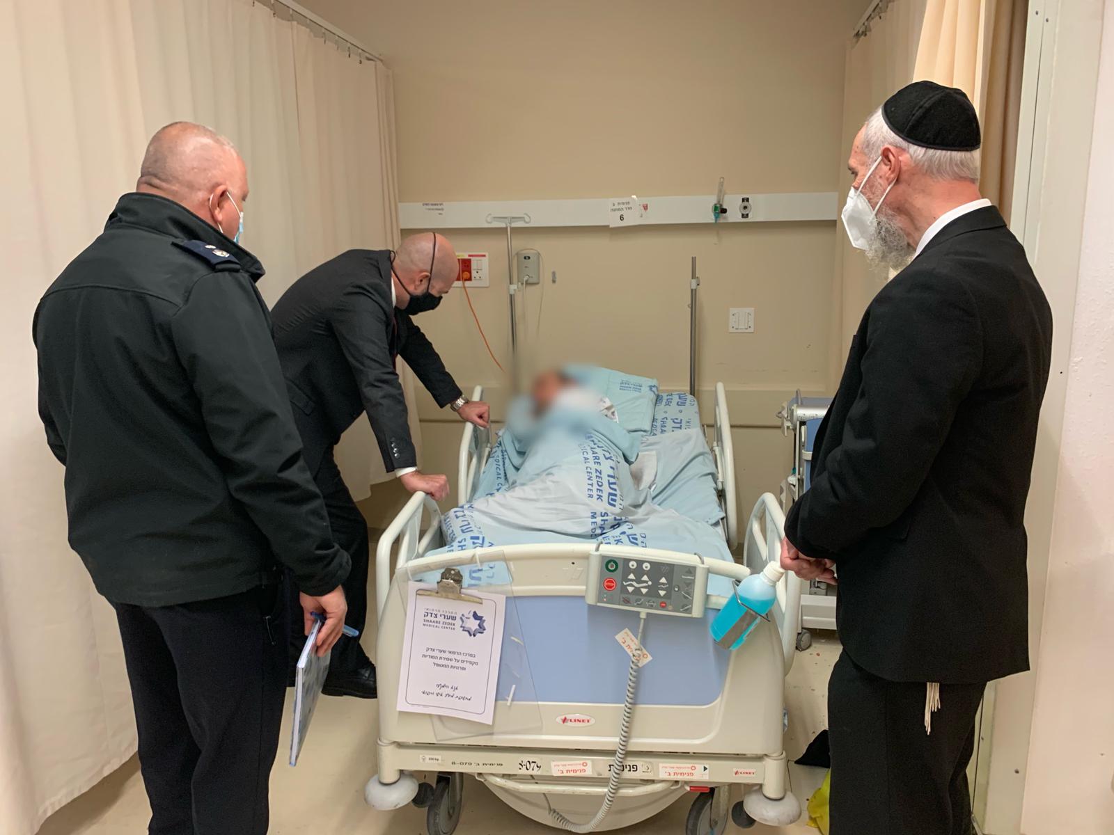 חרדי מאושפז במצב בינוני בעקבות מחדל של המשטרה