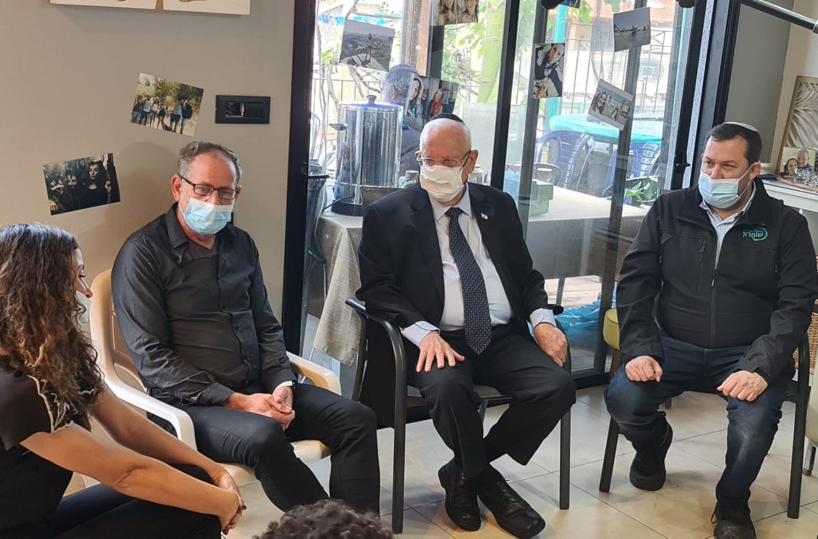 הנשיא בבית משפחת הורגן: "העם בישראל מתפעל מכם"