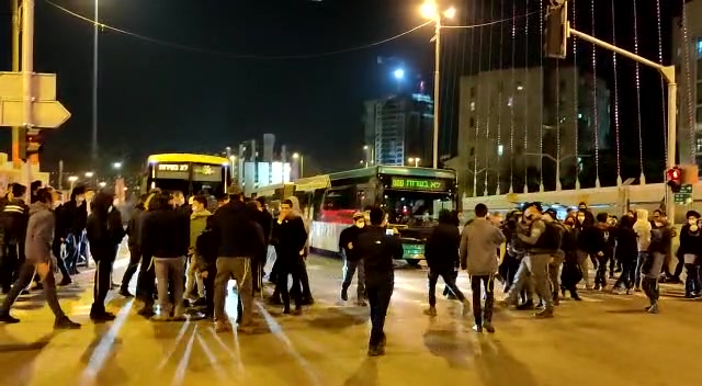 אהוביה סנדק הפגנה חיים גולדברג