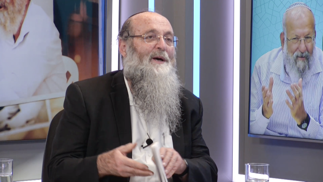 הרב מנחם בורשטיין באולפן סרוגים