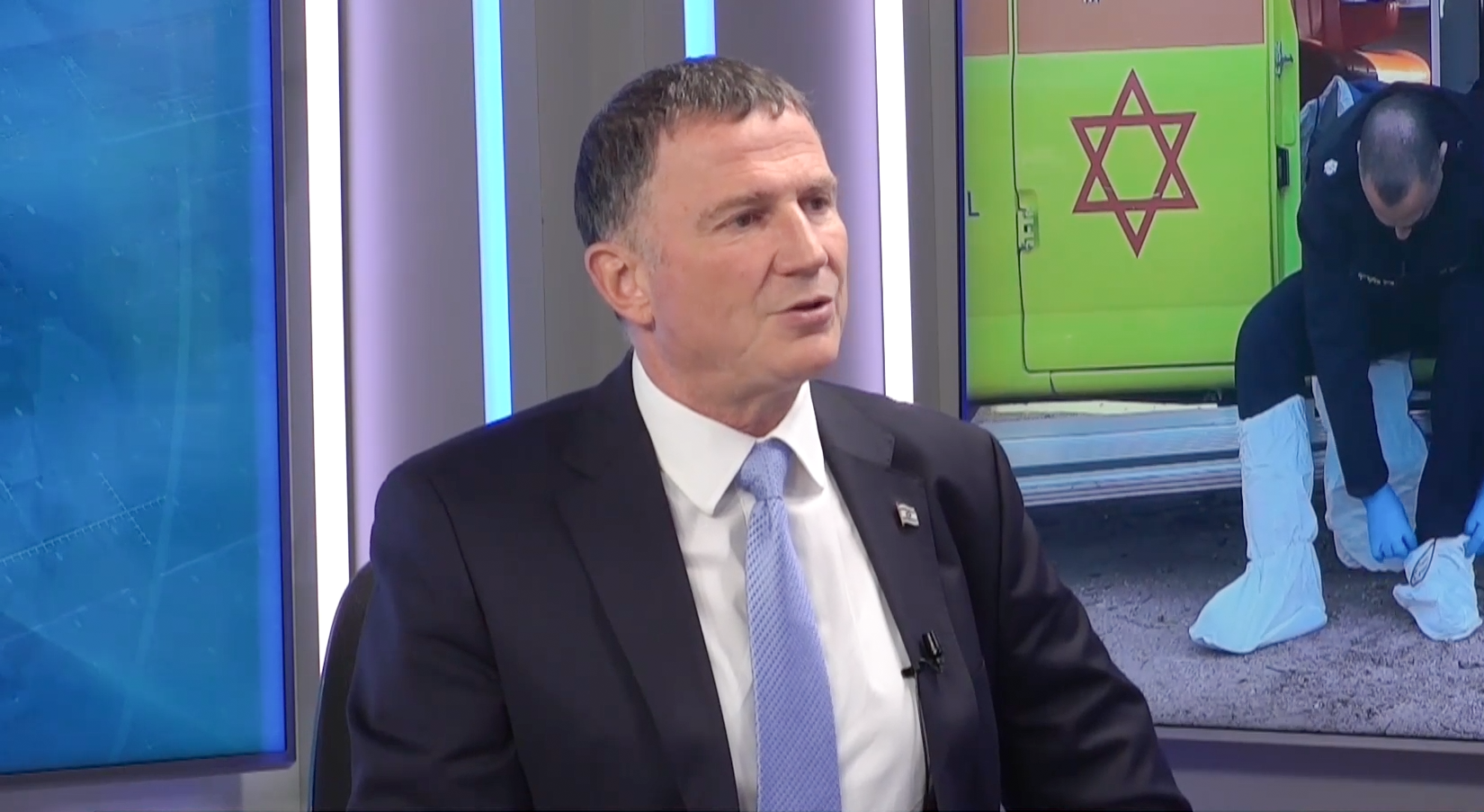 יולי אדלשטיין ראיון באולפן סרוגים~1