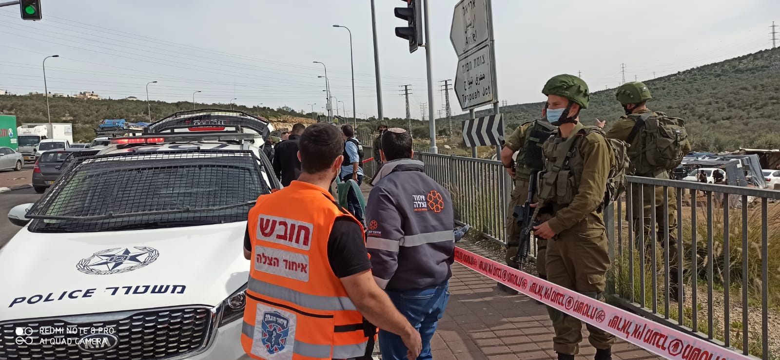 צומת גיתי אבישר; הלוחמת הדפה את המחבל עם הסכין