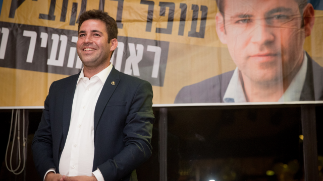 עופר ברקוביץ בבחירות המקומיות 2018