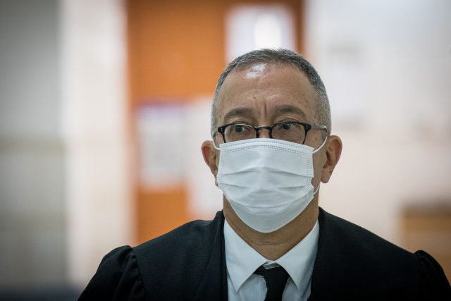 עו"ד בועז בן צור, סנגורו של ראש הממשלה נתניהו בתיק 4000 (יונתן זינדל/פלאש 90)