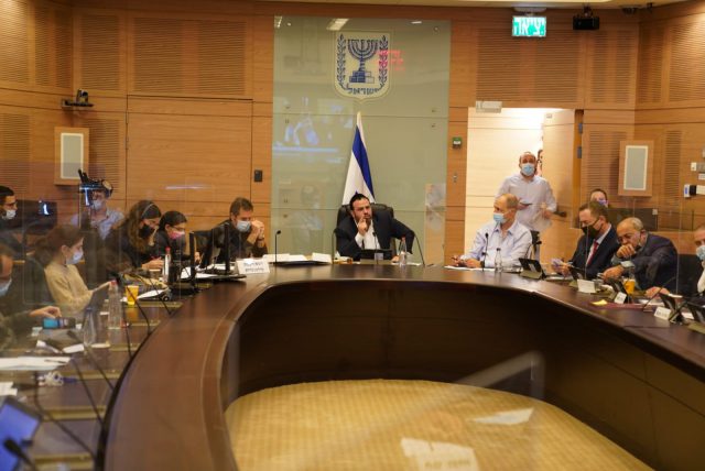 דיון הוועדה בכנסת