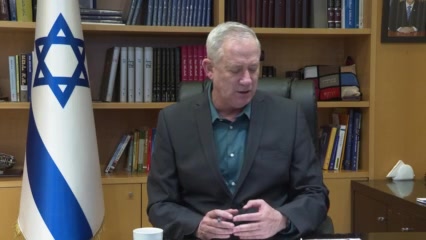 גנץ ישיבת הממשלה