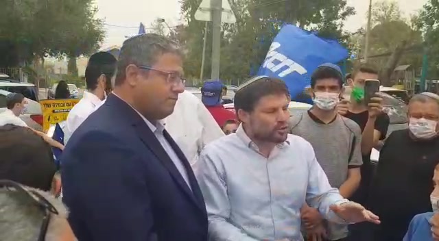 בן גביר וסמוטריץ' בכפר חב"ד