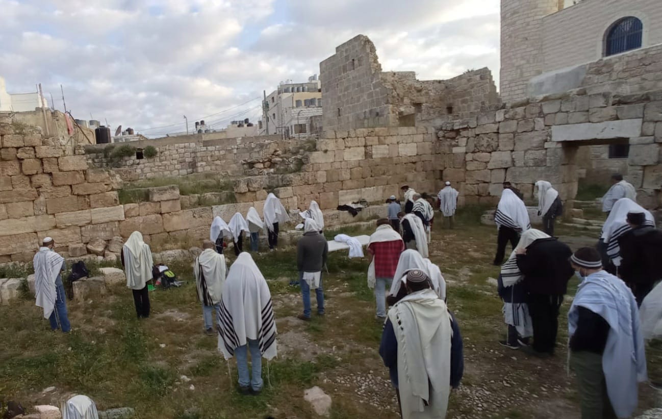ברכת כהנים בעיר הכוהנים הקדומה