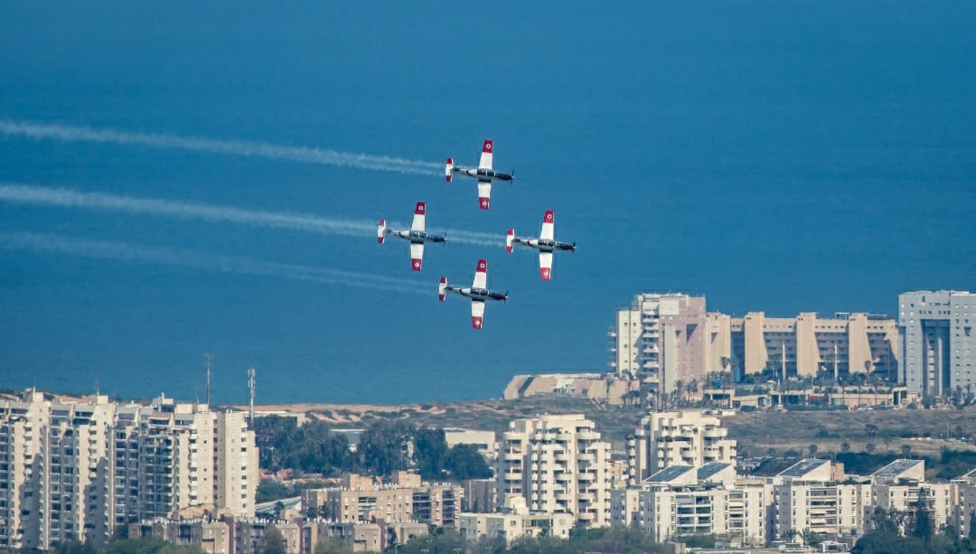 נערכים למטס חיל האוויר: "הצדעה לאזרחי ישראל"