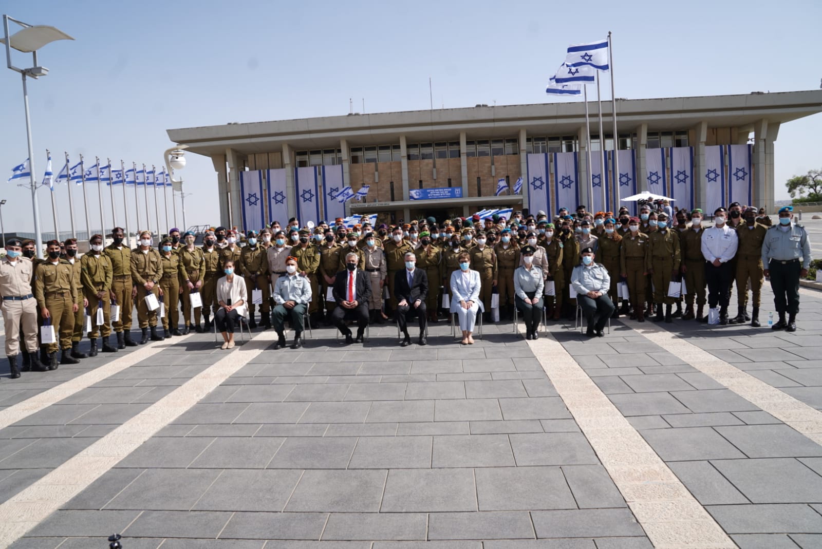 מצטייני צה"ל בכנסת: "מעוררי השראה"