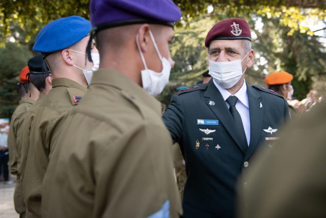 כל הקצינים והחיילים מצטייני הנשיא תשפ"א