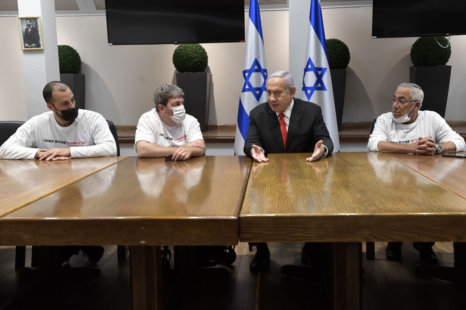 בעקבות המחאה: נתניהו נפגש עם ארגון נכי צה"ל