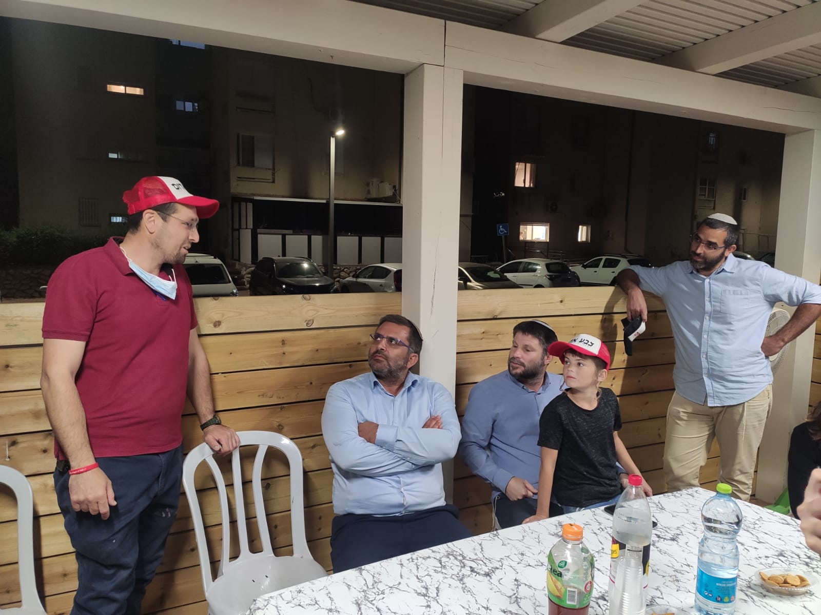 סיעת הציונות הדתית ירדה לחזק את תושבי שדרות