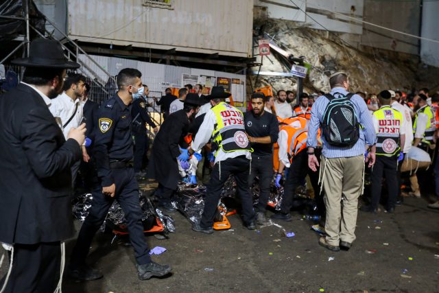 החגיגה התחלפה בעצב: תיעוד האסון הכבד במירון