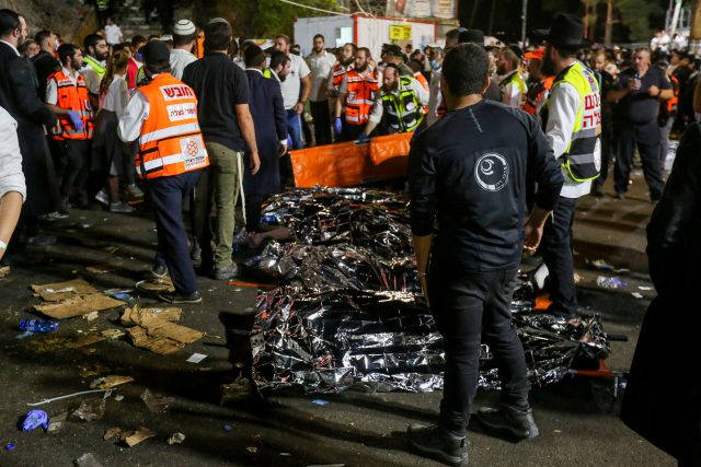 החגיגה התחלפה בעצב: תיעוד האסון הכבד במירון