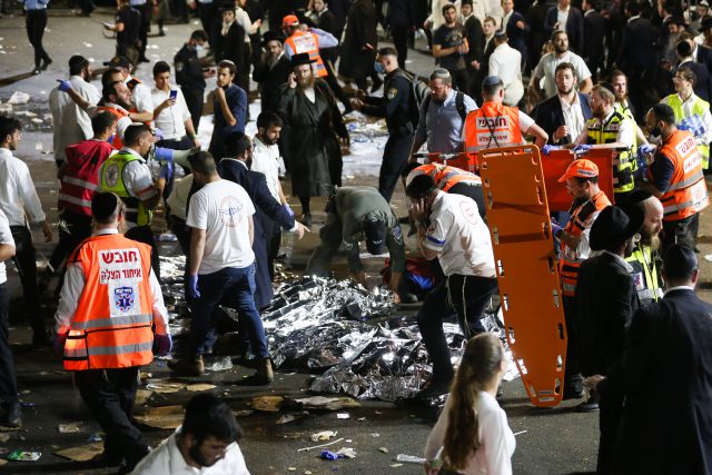 החגיגה התחלפה בעצב: תיעוד האסון הכבד במירון