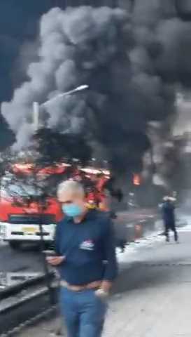 דיווח: הרוג ופצועים בפיצוץ במפעל כימי בדרום איראן