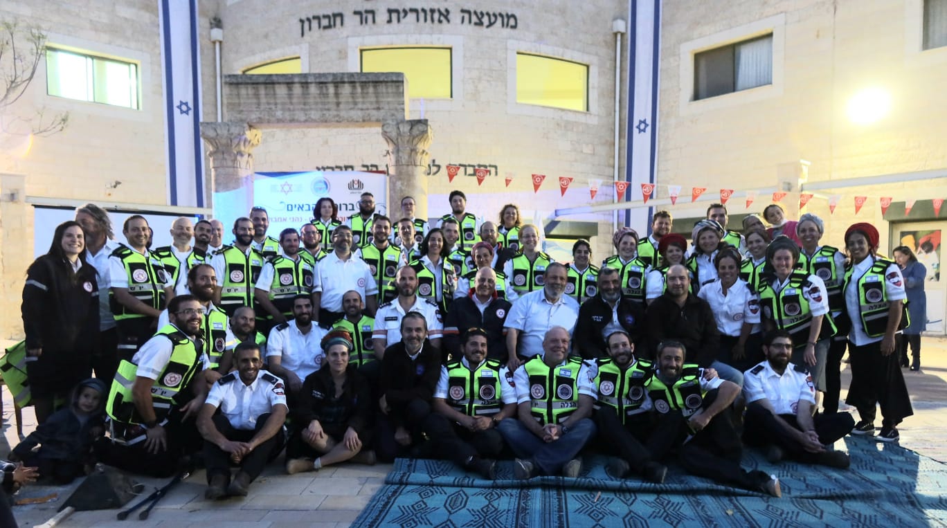 זינוק של 50% במספר נהגי אמבולנס בהר חברון