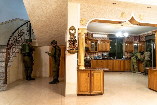 מיפוי בית המחבל פיגוע צומת תפוח
