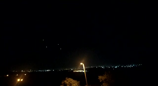 מטח לגוש דן, והיירוטים. מבט ממגן דן (צילום זיו הר נוי)