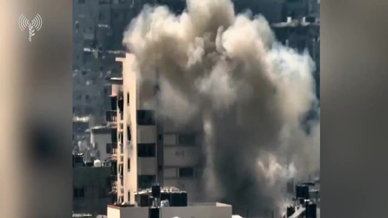 תקיפת משגרי נט בבניין רב קומות