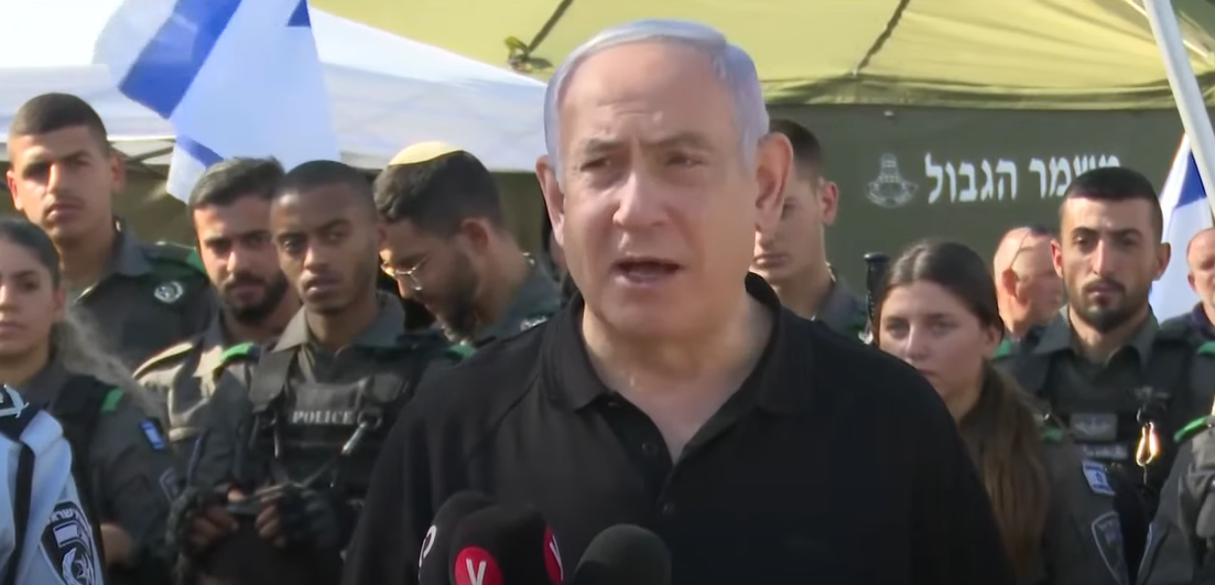 נתניהו בלוד: "אין עכשיו איום גדול יותר מהפרעות"