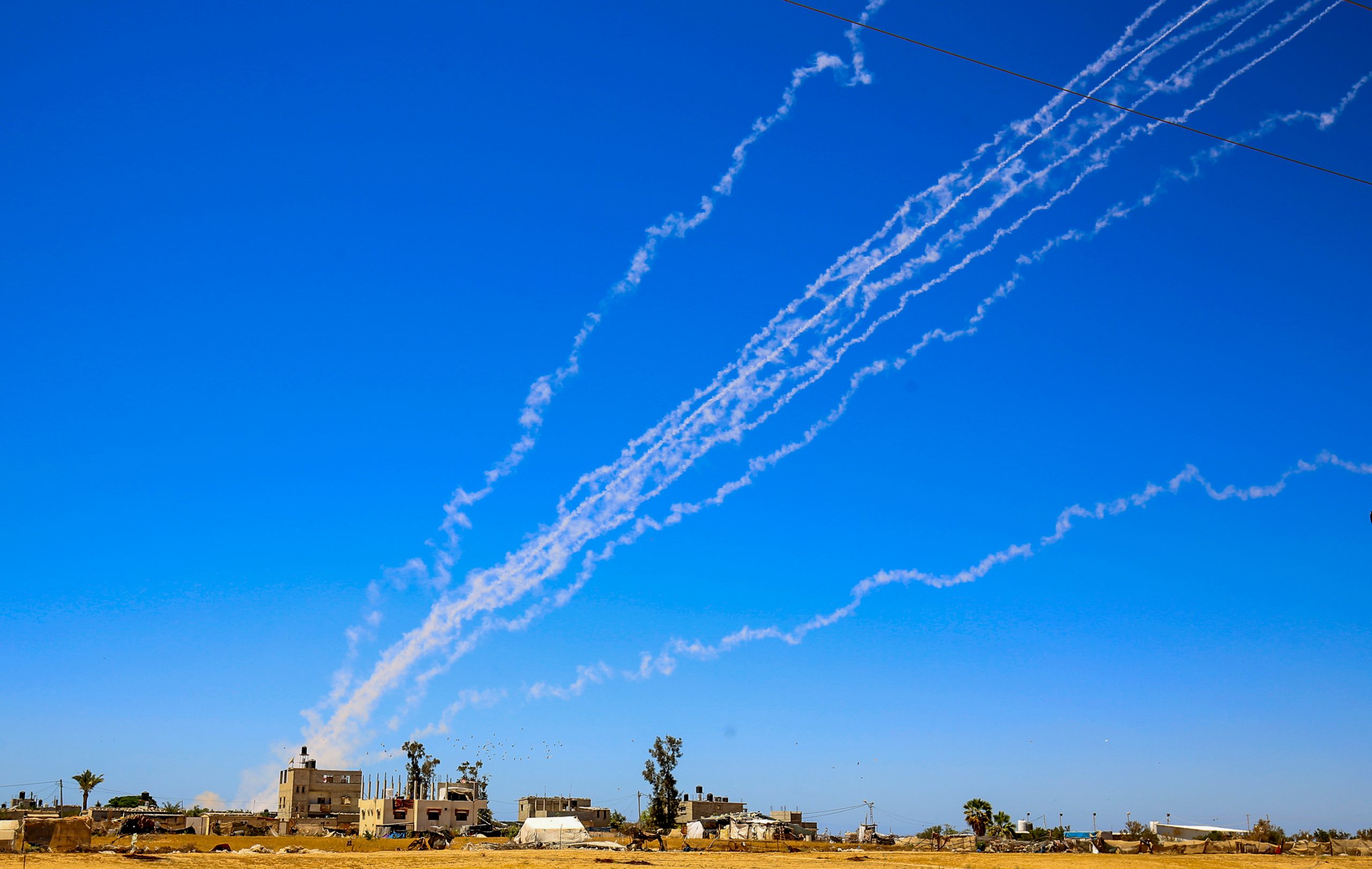 הפרה חמורה: רקטה שוגרה מעזה והתפוצצה ברצועה