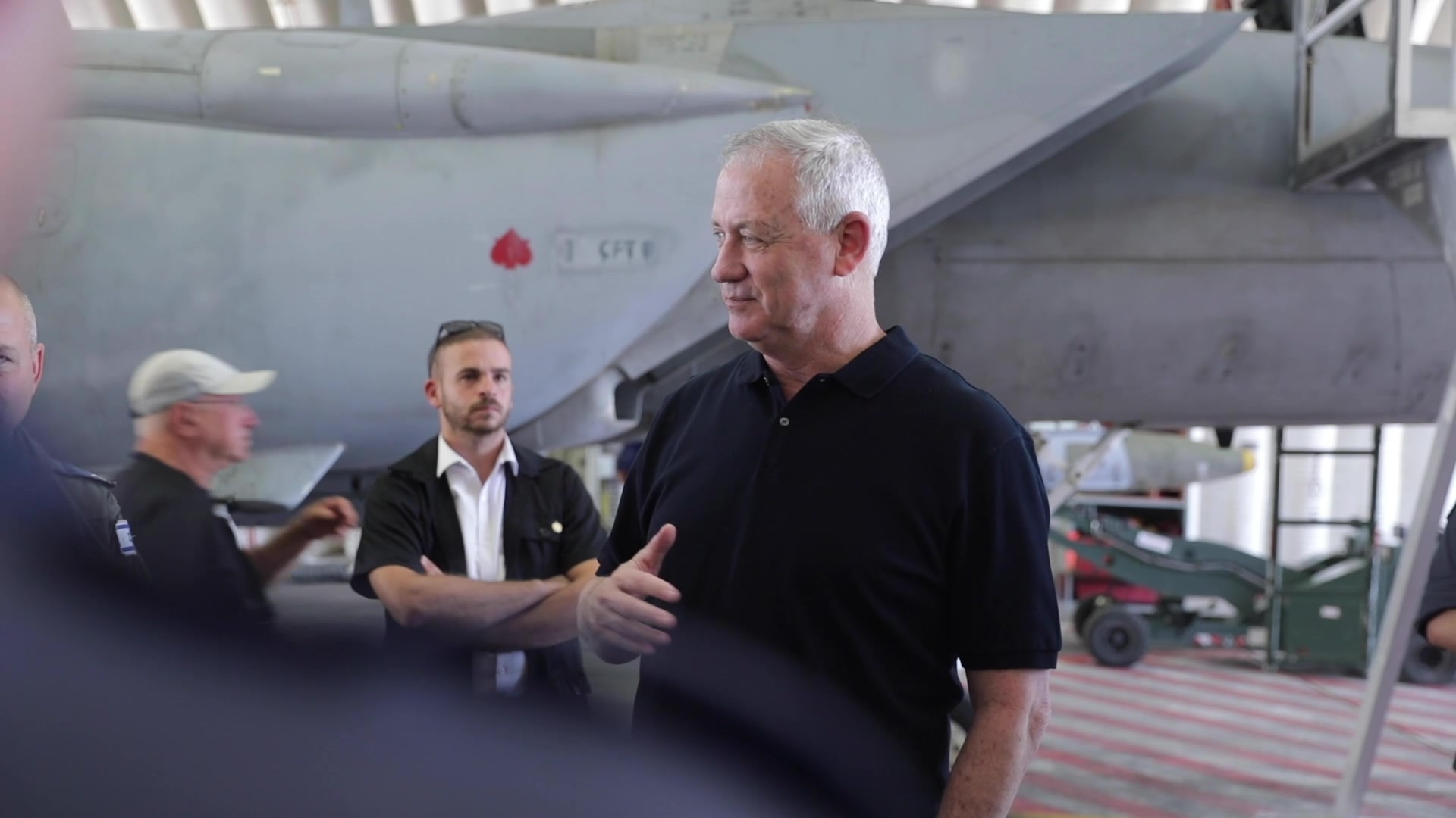 ויזואליה � שר הביטחון בני גנץ � 19 מאי 2021