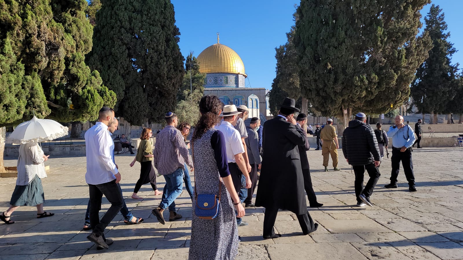 עליית יהודים להר הבית.