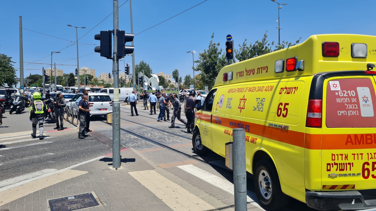 פיגוע דקירה בגבעת התחמושת בירושלים