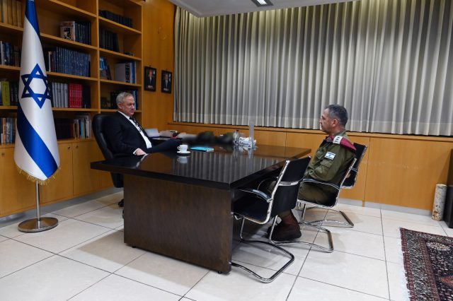 לאחר המבצע בעזה: גנץ האריך את כהונתו של כוכבי