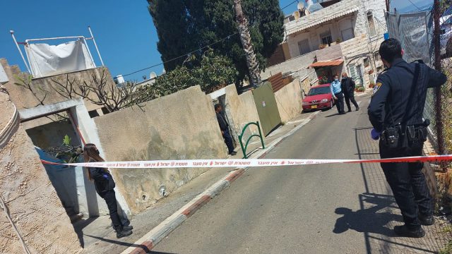 זירת תקרית הירי של מוניר ענבתאוי