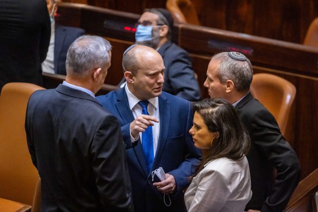 ימינה בכנסת בליל השבעת הממשלה